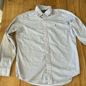 Ralph Lauren custom fit size 16 34/35 button up.